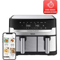 Аэрогриль (аэрофритюрница) Tefal Dual Easy Fry & Grill EY905D - фото2 Аэрогриль (аэрофритюрница) Tefal Dual Easy Fry & Grill EY905D - фото2