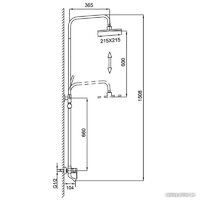 Душевая система  Frud F24001 фото-2