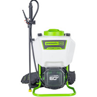 Аккумуляторный опрыскиватель Greenworks 60V G40BPS без АКБ и ЗУ - фото1 Аккумуляторный опрыскиватель Greenworks 60V G40BPS без АКБ и ЗУ - фото1