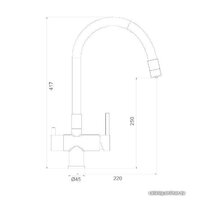 Смеситель Gappo G4398-39 фото-2
