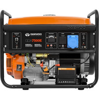 Бензиновый генератор Daewoo Power GDA 7500E фото-2