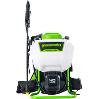 Аккумуляторный опрыскиватель Greenworks 40V G40BPS без АКБ и ЗУ - фото1 Аккумуляторный опрыскиватель Greenworks 40V G40BPS без АКБ и ЗУ - фото1