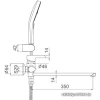 Смеситель Gappo G2203-6 фото-2
