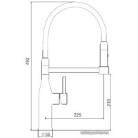 Смеситель Gappo G4398-51 фото-2