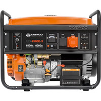 Бензиновый генератор Daewoo Power GDA 7500E-3 фото-2