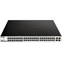 Настраиваемый коммутатор D-Link DGS-1210-52MPP/E2A