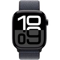 Умные часы Apple Watch Series 10 46 мм (алюминиевый корпус, черный/темно-серый, нейлоновый ремешок) фото-2