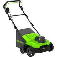 Скарификатор-аэратор Greenworks GD40SC38IIK4 2517607UB (с 1-м АКБ) фото-2