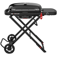 Газовый гриль для дачи Weber Traveler Stealth Edition - фото1 Газовый гриль для дачи Weber Traveler Stealth Edition - фото1