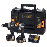 Наборы электроинструментов DeWalt DCK200MM2T (шуруповерт, винтоверт, 2 АКБ, кейс)