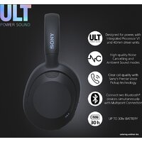Наушники Sony ULT Power Sound Wear WH-ULT900N (черный) фото-2