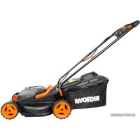 Газонокосилка Worx WG779E (с 2-мя АКБ) фото-2