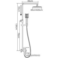 Душевая система  FRAP F2421 фото-2