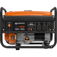 Бензиновый генератор Daewoo Power GDA 3500 фото-2