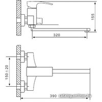 Смеситель Gappo G2207 фото-2