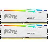 Оперативная память Kingston FURY Beast RGB 2x32ГБ DDR5 5600 МГц KF556C40BWAK2-64