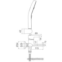 Смеситель Gappo G3203-6 фото-2