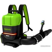 Ранцевая воздуходувка Greenworks GD82BP2 2408307 (без АКБ)