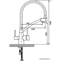Смеситель Gappo G4398-1 фото-2