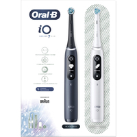 Комплект зубных щеток Oral-B iO 7 Duo (черный/белый) 4210201363040 фото-2