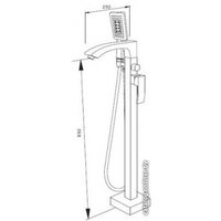 Смеситель Gappo G3007-8 фото-2