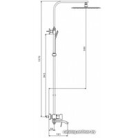 Душевая система  Gappo G2407-8 фото-2