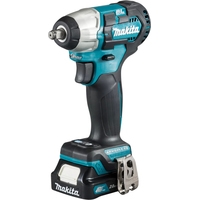 Гайковерт Makita TW160DWAE (с 2-мя АКБ, кейс)