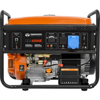 Бензиновый генератор Daewoo Power GDA 6500E фото-2