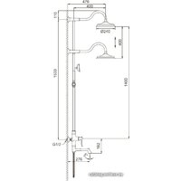 Душевая система  Gappo G2469 фото-2