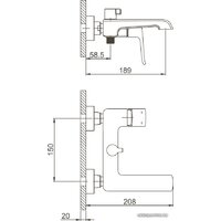 Смеситель Gappo G3250-8 фото-2