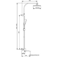 Душевая система  Gappo G2407-50 фото-2
