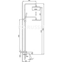 Душевая система  Gappo G2406-6 фото-2
