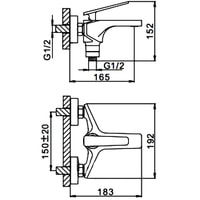 Смеситель FRAP H57 F3257 фото-2