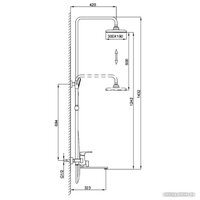Душевая система  FRAP F2471-6 фото-2