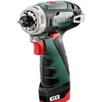 Дрель-шуруповерт Metabo PowerMaxx BS Basic 600984500 (с 2-мя АКБ, кейс) фото-2