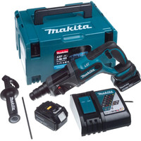 Перфоратор Makita DHR241RTJ (с 2-мя АКБ, кейс)