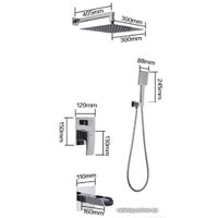Душевая система  Gappo G7107-20 фото-2