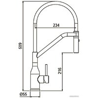 Смеситель Gappo G4098-16 фото-2
