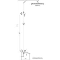 Душевая система  Gappo G2407-11 фото-2
