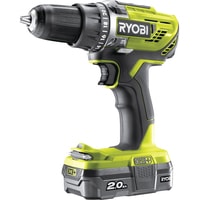 Дрель-шуруповерт Ryobi R18DD3-120S 5133003347 (с 1-м АКБ 2.0 Ah, сумка) фото-2