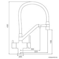 Смеситель Gappo G4398 фото-2