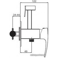 Гигиенический душ Gappo G7207-8 фото-2