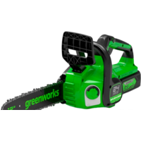 Аккумуляторная пила Greenworks GD24CS30K2 2007007UA (с 1-м АКБ 2 Ач)