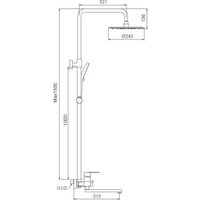 Душевая система  FRAP F24806-9 фото-2
