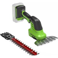 Кусторез + ножницы Greenworks G24SHT 1600607 (без АКБ) - фото1 Кусторез + ножницы Greenworks G24SHT 1600607 (без АКБ) - фото1