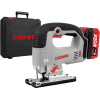 Электролобзик Crown CT25003HX-4 BMC (с 2-мя АКБ) - фото1 Электролобзик Crown CT25003HX-4 BMC (с 2-мя АКБ) - фото1