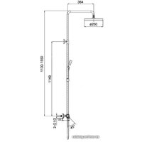 Душевая система Gappo G2495-71 - фото2 Душевая система Gappo G2495-71 - фото2