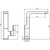 Смеситель Ahti Sipoo SB101011 фото-2