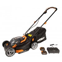 Газонокосилка Worx WG743E (с 2-мя АКБ) фото-2