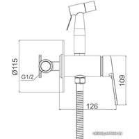 Гигиенический душ Gappo G7299-30 фото-2